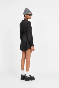 ONLTHALIA L/S V-NECK TUNIC BF PTM - Chemisier | Noir