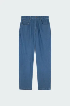 OPEN HEM BAGGY - Jean | Bleu
