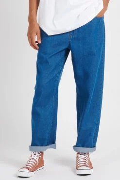 OPEN HEM BAGGY - Jean | Bleu