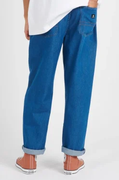 OPEN HEM BAGGY - Jean | Bleu