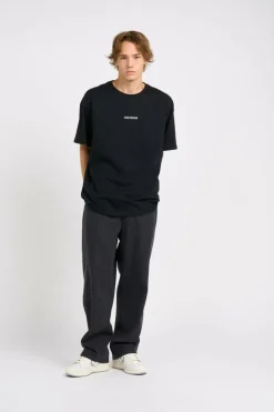 OPEN HEM BAGGY PANT - Jean | Noir