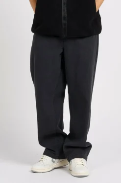 OPEN HEM BAGGY PANT - Jean | Noir