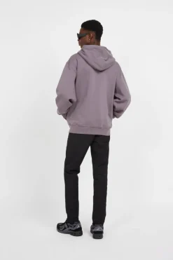 orbit emb zip hoodie - Hoodie zippé | Gris