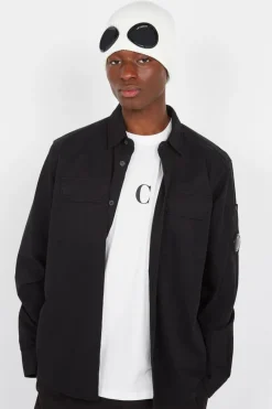 ORGANIC GABARDINE LENS - Chemise | Noir