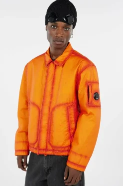 OUTERWEAR MEDIUM JACKET IN FELTRO BI-FILM - Veste | Orange