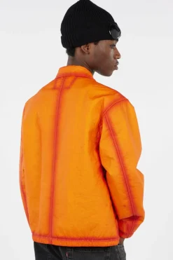 OUTERWEAR MEDIUM JACKET IN FELTRO BI-FILM - Veste | Orange