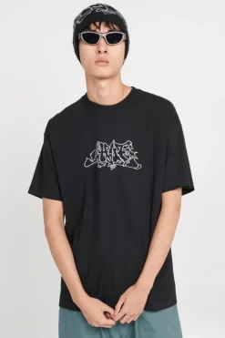 OUTLINES - T-shirt | Noir