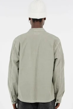 OVERSHIRT IN CORDUROY - Chemise | Kaki