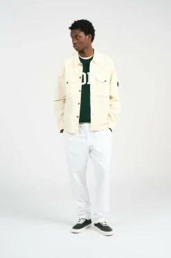 OVERSHIRT IN CORDUROY - Chemise | Vert