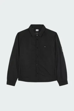 OVERSHIRT PADDED IN CHROME - R - Surchemise | Noir