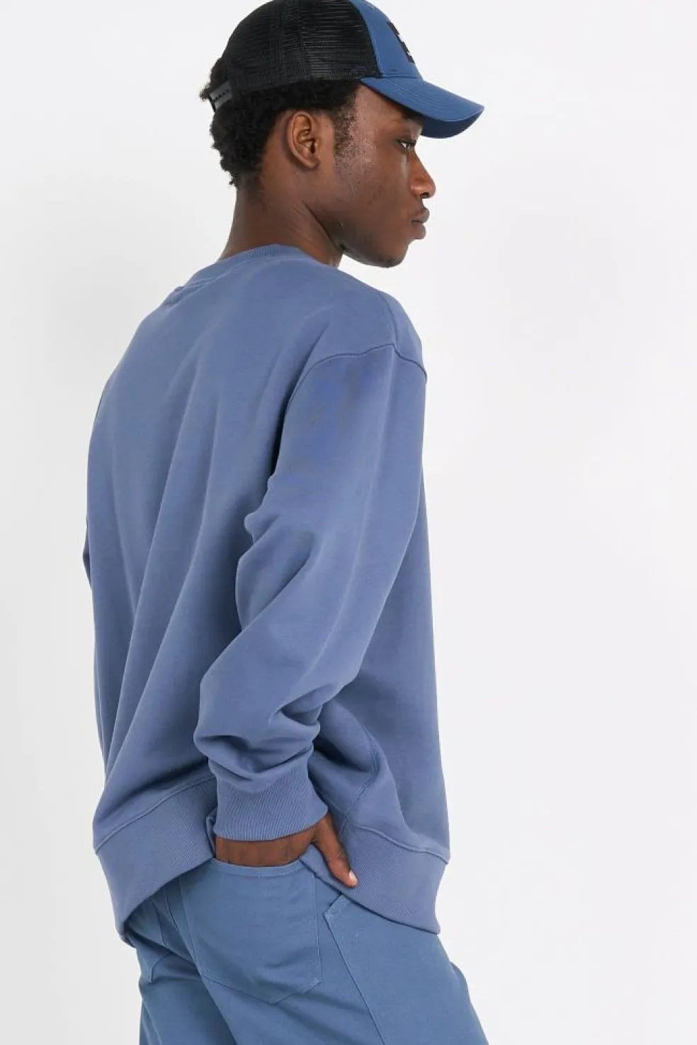 P ESS CREW - Sweatshirt | Bleu