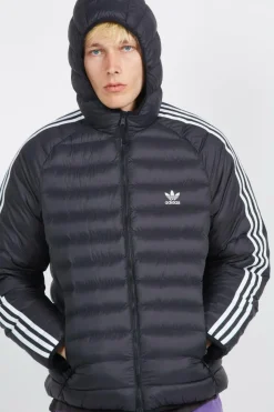 PAD HOODED PUFF - Veste | Noir