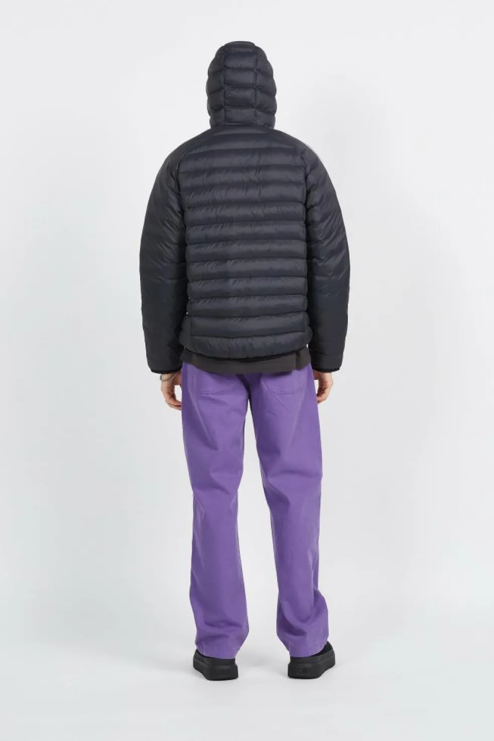 PAD HOODED PUFF - Veste | Noir