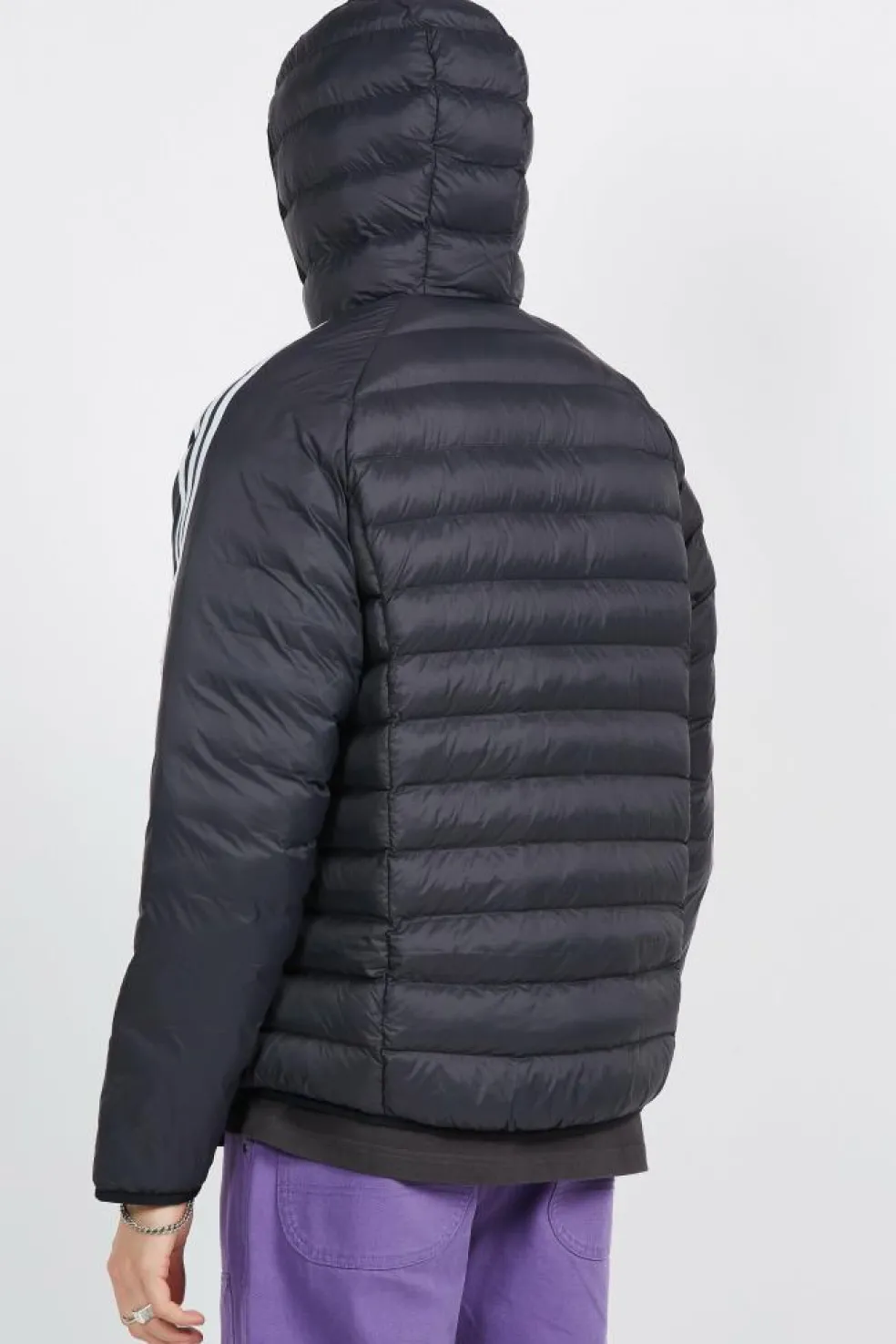 PAD HOODED PUFF - Veste | Noir