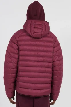PAD HOODED PUFF - VESTE | Marron