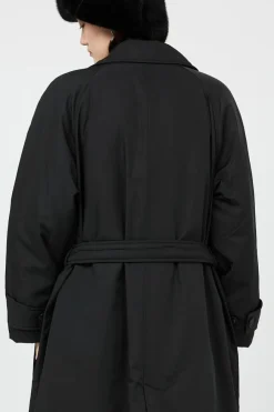 Padded trench - Manteau | Noir