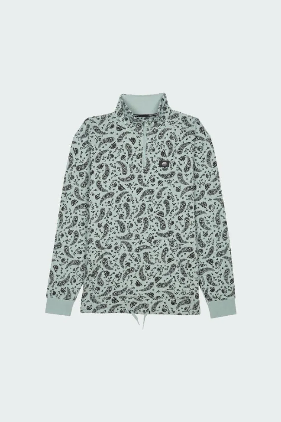 PAISLEY BANDANA QZIP - Sweatshirt à col zippé | Vert