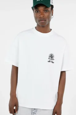 Palm white - T-shirt | Blanc