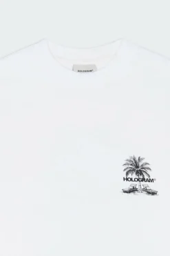 Palm white - T-shirt | Blanc