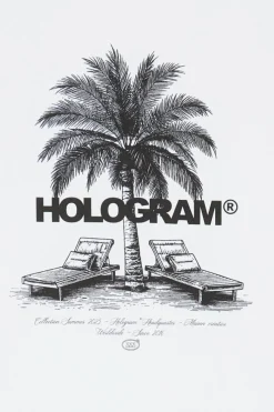 Palm white - T-shirt | Blanc