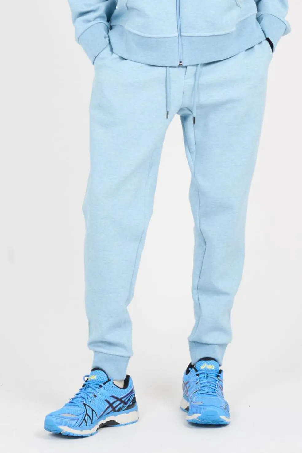 Pantalon de jogging jersey double - Jogging | Bleu