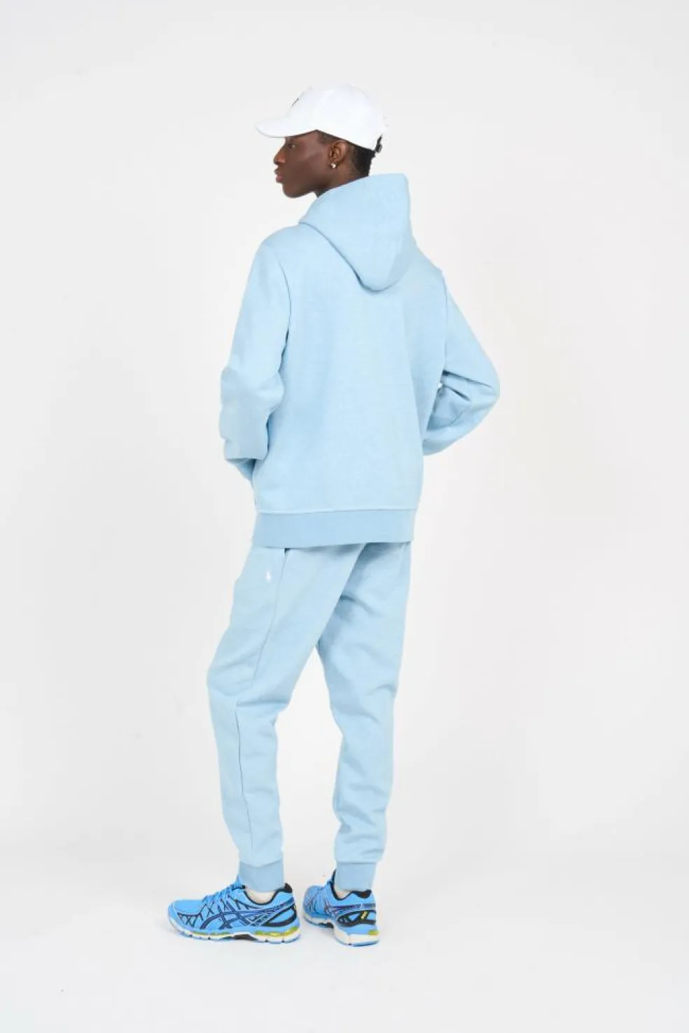 Pantalon de jogging jersey double - Jogging | Bleu