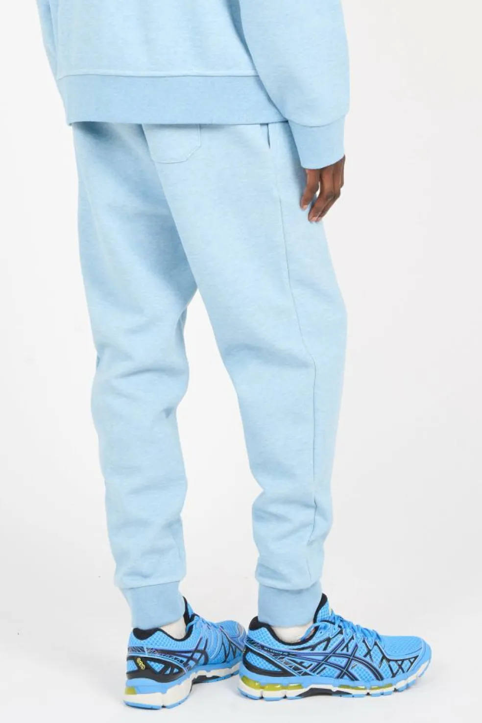 Pantalon de jogging jersey double - Jogging | Bleu