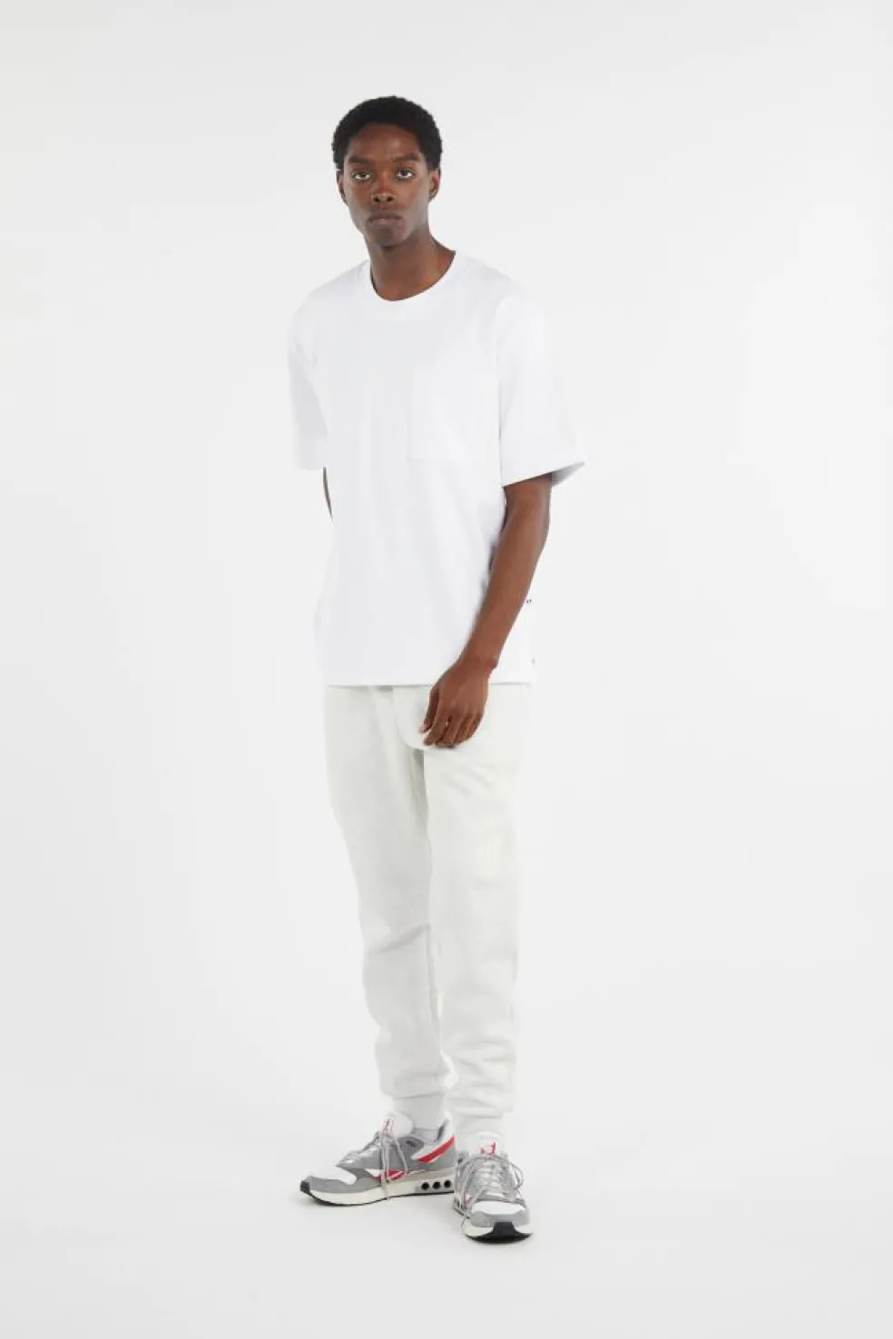 Pantalon de jogging jersey double - Jogging | Gris