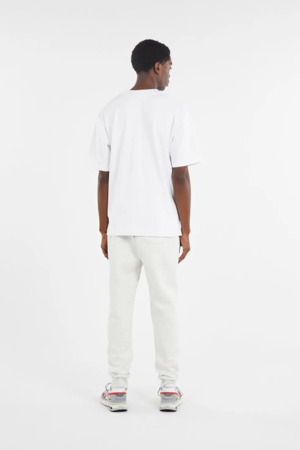 Pantalon de jogging jersey double - Jogging | Gris