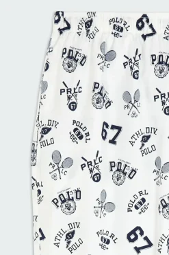 Pantalon de pyjama avec poney distinctif - Pantalon | Blanc