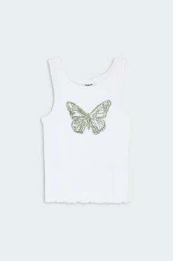 PAPILLON - Débardeur | Blanc