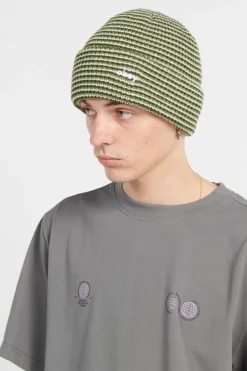 PARKER STRIPED - Bonnets | Vert