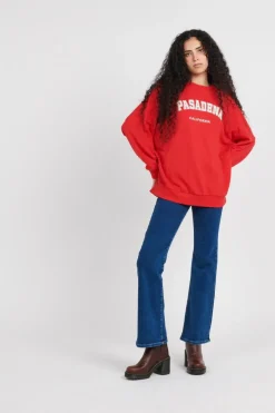 PASADENA - Sweatshirt | Rouge