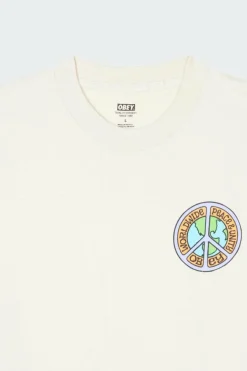 PEACE & UNIT CRM - T-shirt | Beige
