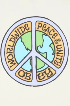 PEACE & UNIT CRM - T-shirt | Beige