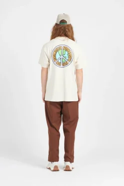 PEACE & UNIT CRM - T-shirt | Beige