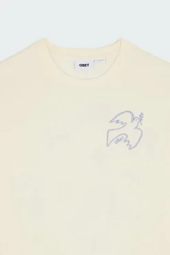 PEACE DOVE CREW - Sweatshirt | Beige