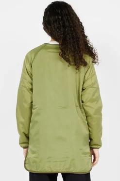 PEAKE QUILTED LINER COA AMUS MDGRE - veste | Vert