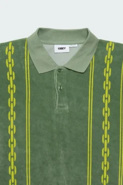 PENSA VELOUR - polo | Vert