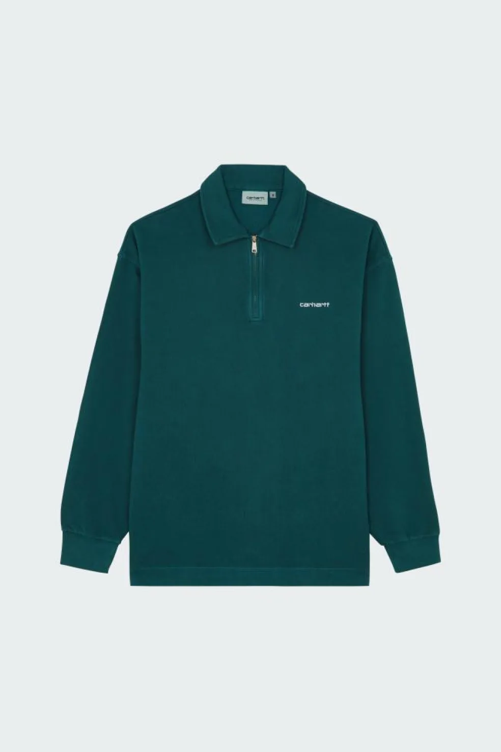 Pique Script Sweat - Sweatshirt | Vert