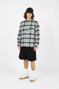 PLAID SHIRT - Chemise | Noir