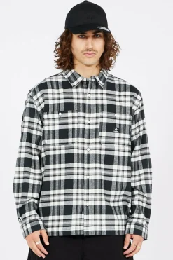 PLAID SHIRT - Chemise | Noir