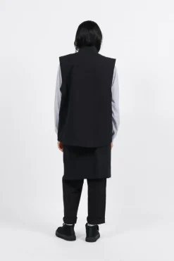 PLAID TALBOT VEST - Gilet | Noir