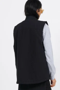 PLAID TALBOT VEST - Gilet | Noir