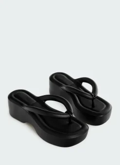 PLATFORM - sandales | Noir