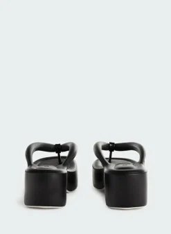 PLATFORM - sandales | Noir