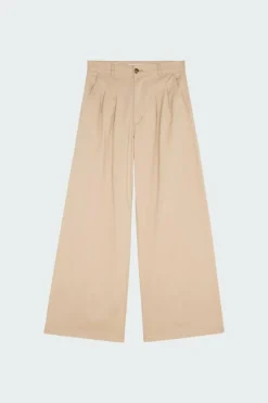 PLEATED WIDELEG TROUSER - Pantalon | Beige