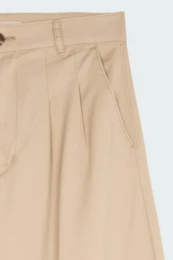 PLEATED WIDELEG TROUSER - Pantalon | Beige