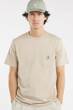 Pocket - T-shirt | Beige