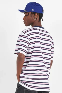 POCKET CORE STRIPES - T-shirt | Bleu